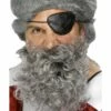 Smiffys Deluxe Pirate Beard, Light Grey -FANCY THAT FANCY DRESS Sales 1503