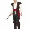Smiffys Pirate Costume, Brown -FANCY THAT FANCY DRESS Sales 20469