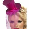 Smiffys Fever Mini Top Hat On Headband, Hot Pink -FANCY THAT FANCY DRESS Sales 21194