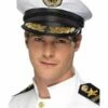 Smiffys Captain Cap, White -FANCY THAT FANCY DRESS Sales 21734