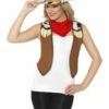 Smiffys Instant Kit Wild West Female, Brown & White -FANCY THAT FANCY DRESS Sales 22352