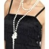 Smiffys Pearl Necklace, White -FANCY THAT FANCY DRESS Sales 22515