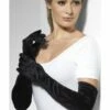 Smiffys Velveteen Gloves, Black -FANCY THAT FANCY DRESS Sales 22546