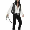 Smiffys Pirate Set, Black