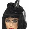 Smiffys Mini Witch’s Hat, Black -FANCY THAT FANCY DRESS Sales 23036