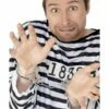 Smiffys Plastic Handcuffs, Silver -FANCY THAT FANCY DRESS Sales 23076