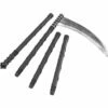 Smiffys Extendable Grim Reaper Scythe, Black 2 Smiffys Extendable Grim Reaper Scythe, Black -FANCY THAT FANCY DRESS Sales 24189
