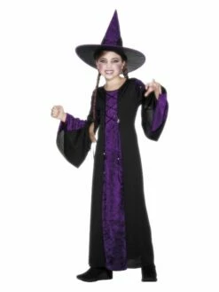 Smiffys Bewitched Costume, Purple