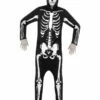 Smiffys Skeleton Costume, Black