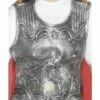 Smiffys Roman Armour Breastplate, Silver