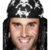 Smiffys Pirate Bandana, Skull And Crossbones Design, Black -FANCY THAT FANCY DRESS Sales 25512