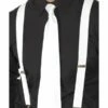 Smiffys White Elasticated Braces, White 2 Smiffys White Elasticated Braces, White -FANCY THAT FANCY DRESS Sales 25988