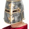 Smiffys Medieval Crusader Helmet, Silver 1 Smiffys Medieval Crusader Helmet, Silver -FANCY THAT FANCY DRESS Sales 26570