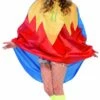 Smiffys Parrot Party Poncho, Red 2 Smiffys Parrot Party Poncho, Red -FANCY THAT FANCY DRESS Sales 27611