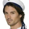 Smiffys Sailor Hat, White -FANCY THAT FANCY DRESS Sales 29019