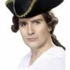 Smiffys Dick Turpin Tricorn Hat, Black -FANCY THAT FANCY DRESS Sales 30373