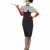 Smiffys Evil Madame Costume, Black -FANCY THAT FANCY DRESS Sales 32806