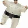 Smiffys Sumo Wrestler Costume, White 1 Smiffys Sumo Wrestler Costume, White -FANCY THAT FANCY DRESS Sales 34501