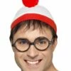 Smiffys Where’s Wally? Instant Kit, Red & White -FANCY THAT FANCY DRESS Sales 34589