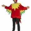 Smiffys Parrot Costume, Red -FANCY THAT FANCY DRESS Sales 35317