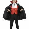 Smiffys Dracula Boy Costume, Black -FANCY THAT FANCY DRESS Sales 35830