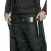 Smiffys Authentic Western Belt & 2 Holsters, Black -FANCY THAT FANCY DRESS Sales 36171