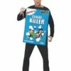 Smiffys Cereal Killer Costume, Blue
