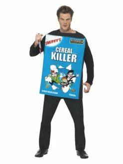 Smiffys Cereal Killer Costume, Blue