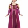 Smiffys Tudor Girl Costume, Purple