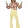 Smiffys 60s Groovy Guy Costume, Patterned -FANCY THAT FANCY DRESS Sales 39436