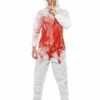 Smiffys Bloody Forensic Overall Costume, Red -FANCY THAT FANCY DRESS Sales 40326