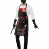 Smiffys Bloody Surgeon/ Butcher Kit, Black & Red -FANCY THAT FANCY DRESS Sales 40332