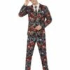 Smiffys Evil Clown Suit, Multi-Coloured -FANCY THAT FANCY DRESS Sales 40337