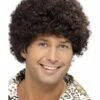 Smiffys 70s Disco Dude Wig, Brown 2 Smiffys 70s Disco Dude Wig, Brown -FANCY THAT FANCY DRESS Sales 42015