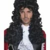 Smiffys Pirate Captain Wig, Black -FANCY THAT FANCY DRESS Sales 42041