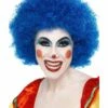 Smiffys Crazy Clown Wig, Blue -FANCY THAT FANCY DRESS Sales 42083