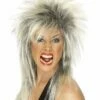 Smiffys Rock Diva Wig, Two Tone -FANCY THAT FANCY DRESS Sales 42239
