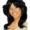 Smiffys 70s Flick Wig, Black 2 Smiffys 70s Flick Wig, Black -FANCY THAT FANCY DRESS Sales 42250