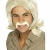 Smiffys 70s Retro Wig, Blonde