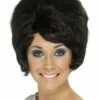Smiffys 60s Beehive Wig, Black -FANCY THAT FANCY DRESS Sales 42272