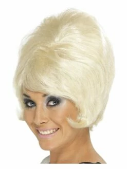 Smiffys 60s Beehive Wig, Blonde