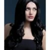 Smiffys Fever Rhianne Wig, Black -FANCY THAT FANCY DRESS Sales 42509