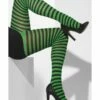 Smiffys Opaque Tights, Green & Black -FANCY THAT FANCY DRESS Sales 42722