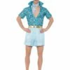 Smiffys Barbie, Safari Ken Costume, Blue