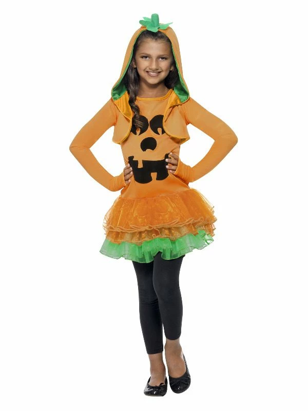 Smiffys Pumpkin Tutu Dress Costume, Orange 3 Smiffys Pumpkin Tutu Dress Costume, Orange
