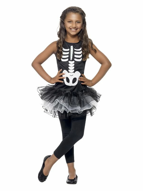 Smiffys Skeleton Tutu Costume, Black 3 Smiffys Skeleton Tutu Costume, Black