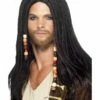 Smiffys Pirate Wig, Black