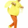 Smiffys Duck Costume, With Bodysuit, Trousers, Yellow