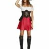 Smiffys Fever Pirate Wench Costume, Black -FANCY THAT FANCY DRESS Sales 43482