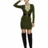 Smiffys Fever Captain Costume, Khaki -FANCY THAT FANCY DRESS Sales 43487